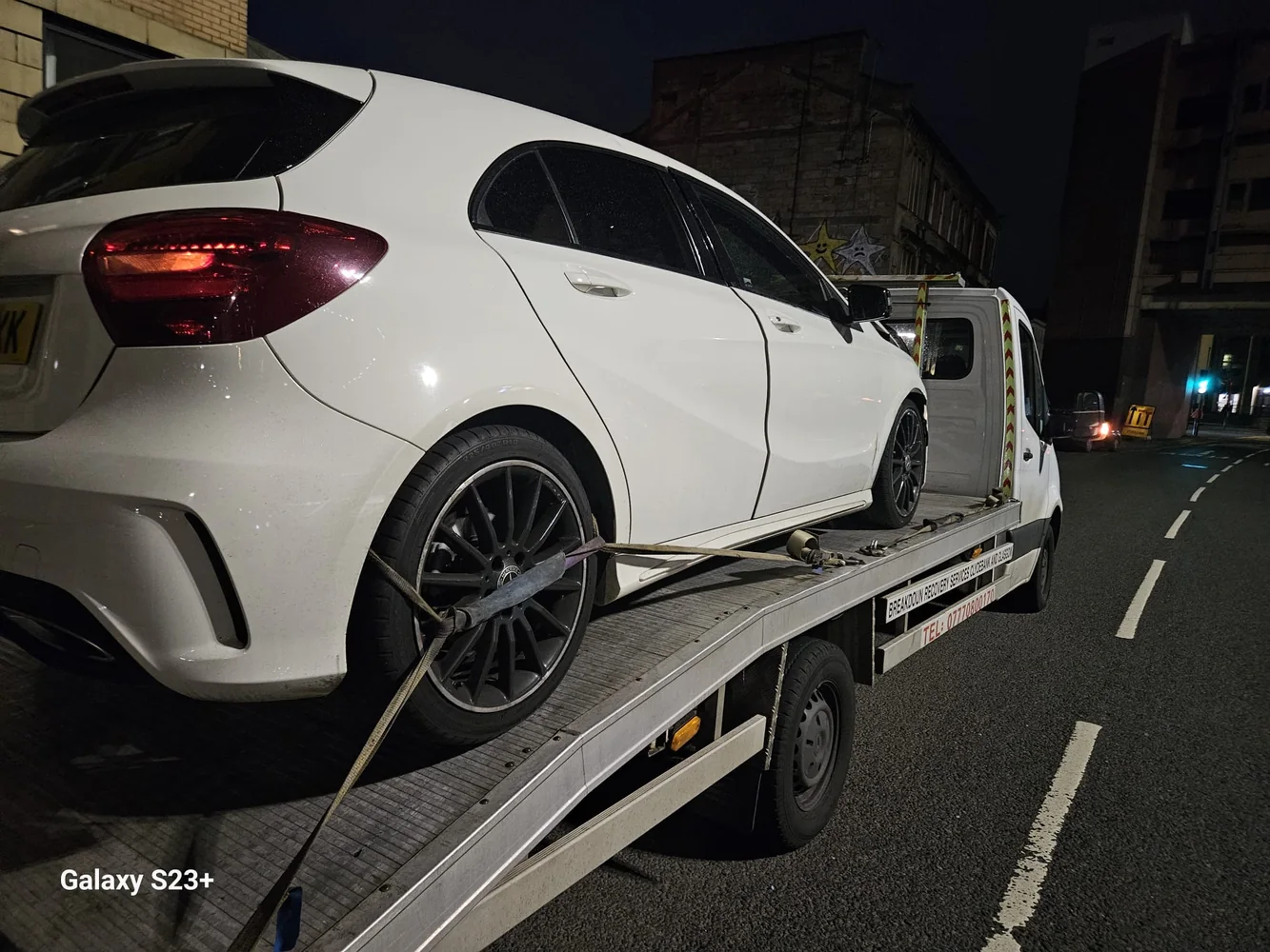 Mercedes A200 Accident Recovery in Glasgow – Hidden Damage You Should Check After a Front-End Collision